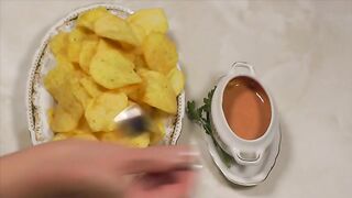 Чипсы домашние.Самый вкусный и простой рецепт!
