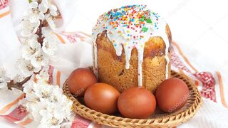 Очень лёгкий в приготовлении пасхальный кулич