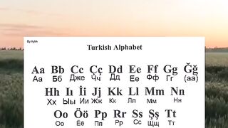 ТУРЕЦЬКИЙ АЛФАВІТ