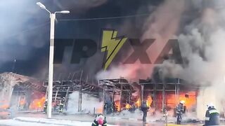 Обстрел рынка