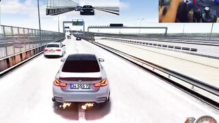 Drifting BMW M4 SPORT | Forza Horizon 5 | Steering Wheel Gameplay #youtubeshorts #ytshorts #youtube