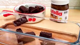 If you make this once, you are making it over and over again, Nutella Caramel Fudge Delight ????????