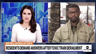 EPA chief visits Ohio train derailment site amid toxic chemical concerns