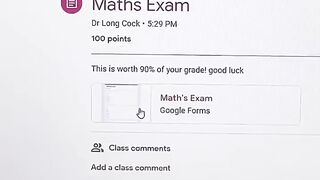 Don't try this in school exams ????