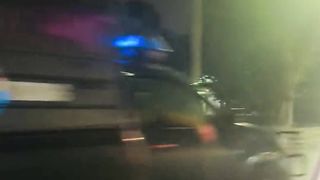Police Force outside Zaman Park Lahore