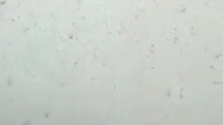 Amazing snow fall