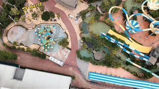 water-slide dive viral video