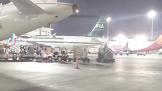 Pakistan  international air line and  good  view