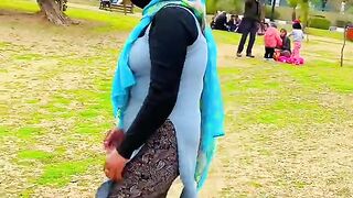 Viral girl in park