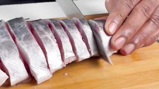 Fish asmr cooking video