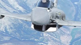 Get up close with The Eurofighter Typhoon #aviation #aviationlovers #eurofightertyphoon #reels #raf.