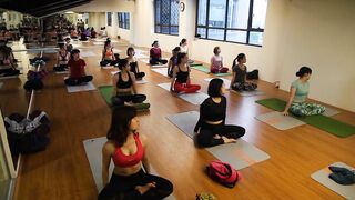 woman yoga lifestyle