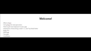 FIVER GOLD INTRODUCTION VIDEO 1