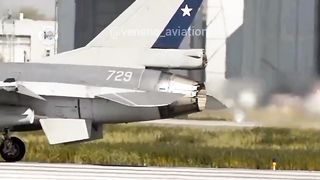 F16, AereaDeChile #FACh #ChileanAirForce #Fighter #FighterAircraft #CombatAircraft #CombatAviation #F16 #FightingFalcon #Viper.