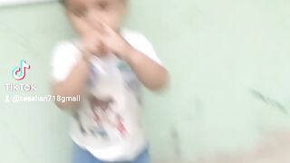 Cute boy osam dance