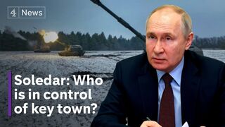 Ukraine denies Russian claims it controls key town