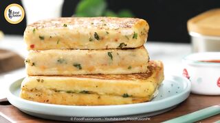 Mashed potatoes french toast recipe by food fusion