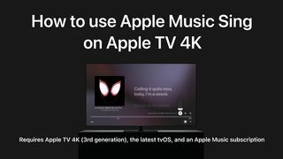How to use Apple Music Sing on Apple TV 4K | Apple Support
