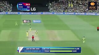 Wahab Riaz put Australia on Backfoot