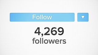 follow button
