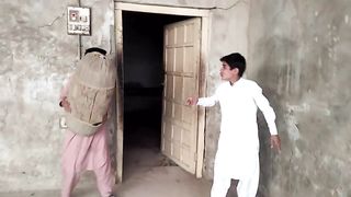 Pillow hitting prank