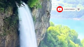 waterfall | nature video | follow