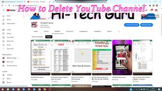 How to Delete YouTube Channel