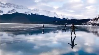 Frozen Lake In Canada || Canada Vlogs