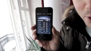 Instant vapor - Boiling water freezes instantly in Siberia