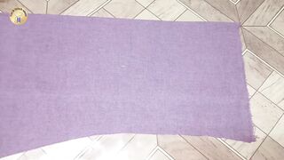 How to Attach Lace & Dori Piping(Underground) on Sleeves | Unique Sleeves Design for Kurti |