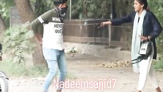 A boy and girl funny clip