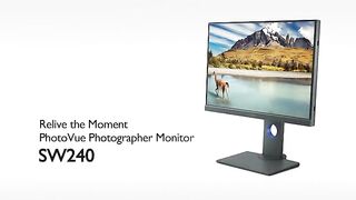 BenQ SW240 24 Inch WUXGA IPS Computer Monitor for Photo Editing in 99% Adobe RGB