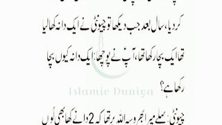 Hazrat Suleman Aur chionti ki gufatgo