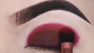 Winter Shimmery eye makeup