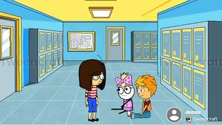 Funny tween cartoon
