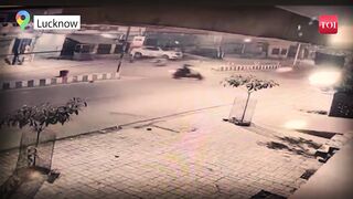 Viral video | Lucknow: Horrific accident caught on CCTV