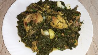Chicken Palak ????