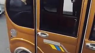 Solar Rickshaw in Pakistan -- Made in China
