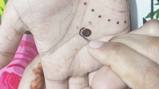 Simple and beautiful front hand mehandi design  #ARTCrafts