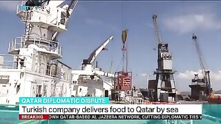 Turkey sends 4,000-ton food shipment to Qatar