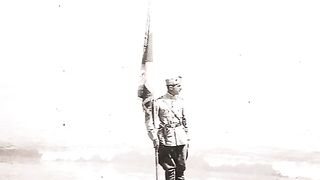 БОЙНОТО ЗНАМЕ НА ДЕСЕТИ ПЕХОТЕН РОДОПСКИ ПОЛК Е В БЕЛОМОРИЕТО