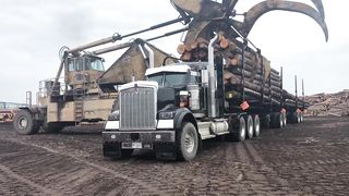 JF 666 with Del Gummow in Vanderhoof BC