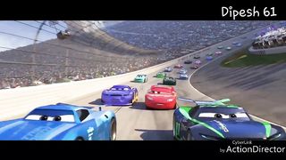 Pixar cars McQueen Acsident Scan in Urdu