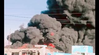 Fire accident at Pak location