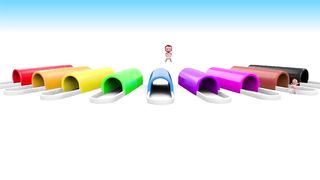 Soccer Balls Mini Golf Game Play by Little Baby Wooden Hamme