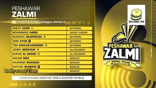 Psl 2023 Match 2 full Highlights karachi kings vs Peshawar zalmi