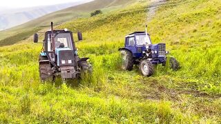 OFF-ROAD Трактор Беларусь МТЗ 1221 и Трактор Беларусь МТЗ 82