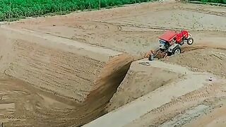 Tractor Vs Pond