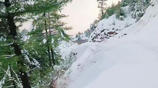 Laram Top Huge Snowfalls District Lower