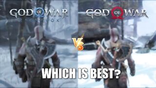 God of War Ragnarok vs God of War 2018 - Physics and Details Comparison